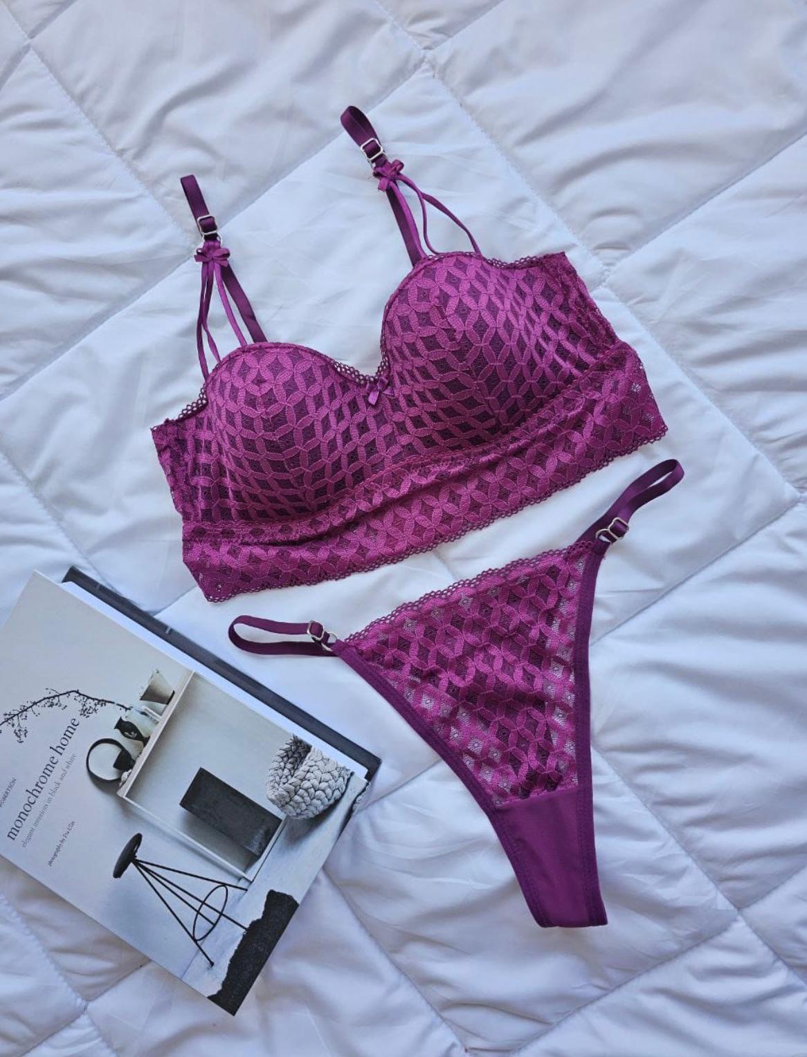 MÜRDÜM LOTUS DANTELLİ TAKIM - Görsel 3